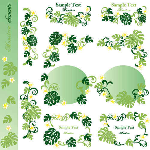 free vector Lovely lace vector
